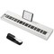 88-Key Full Size Digital Piano Weighted Keyboard W/ Sustain Pedal Black/White